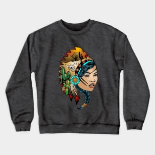 Native Queen Crewneck Sweatshirt